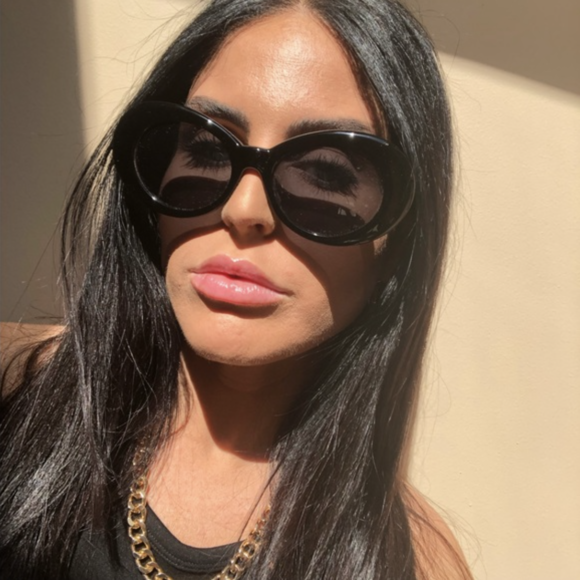 Oversized Oval Sunglasses